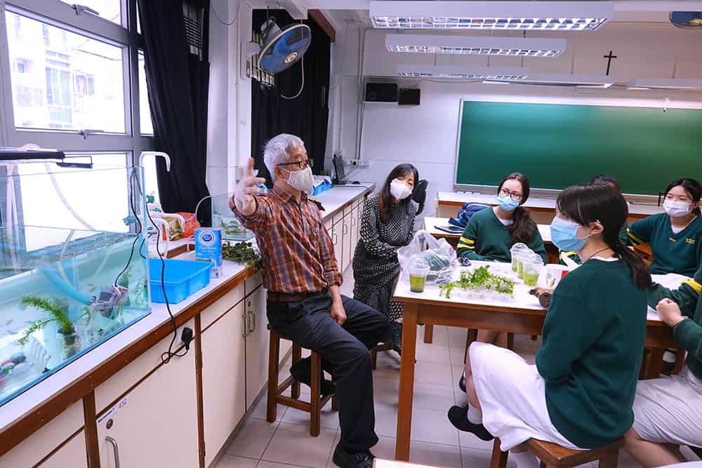 聖士提反堂中學<br/>疫境中穿梭水、陸、空多元化STEM活動 陳玉成教授親臨學校主持工作坊