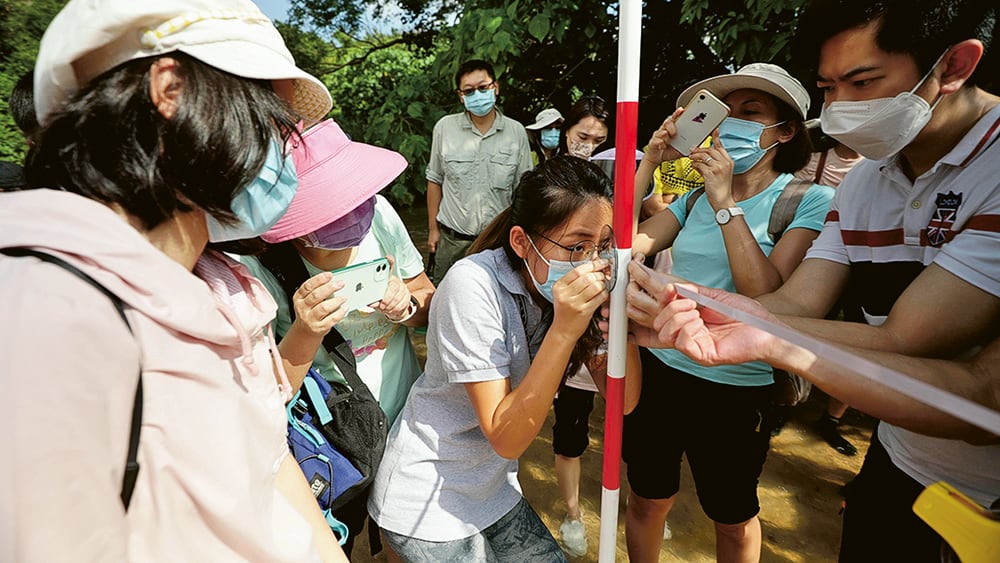 賽馬會「山海為一」環境教育計劃<br/>全面提升年輕人環保素養