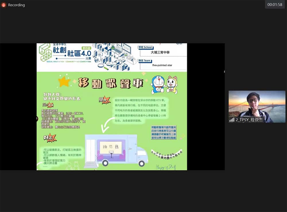 第四屆「社創．社區4.0」比賽社區投票日<br/>學生創意點子 觸動深水埗街坊