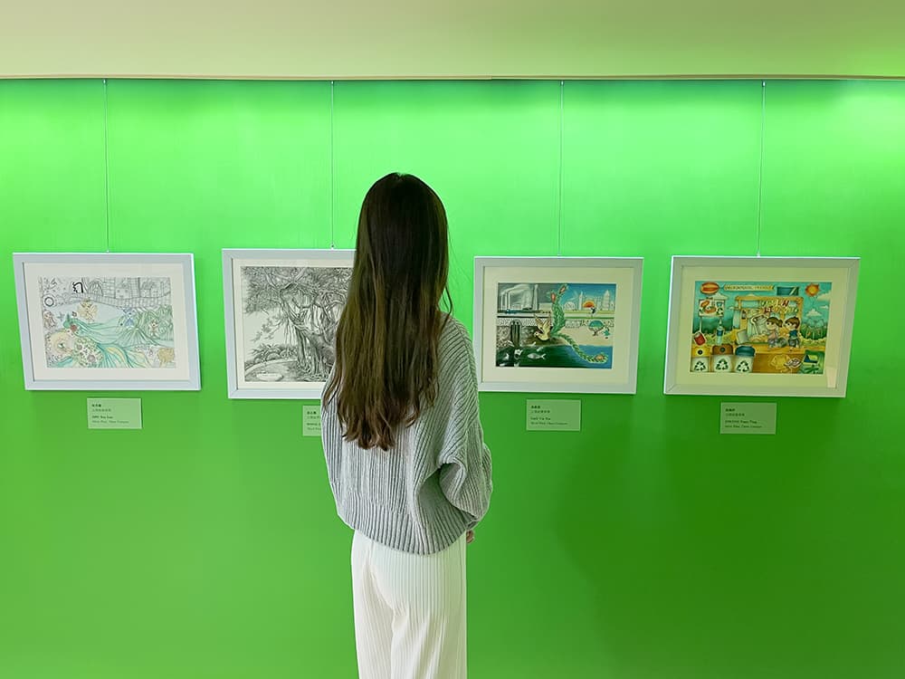 一新美術館「環保生活：樹賢基金比賽優勝作品」展覽<br/>推廣綠色社區的意識