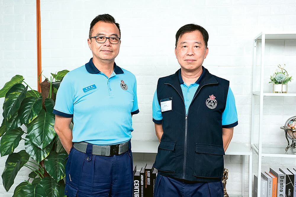今屆中學文憑試疫情下順利完成<br/>民安隊與竹篙灣考生同行 疫下送暖