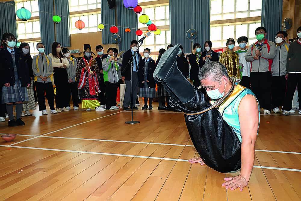 校園變身集古村市集 互動學習中華文化