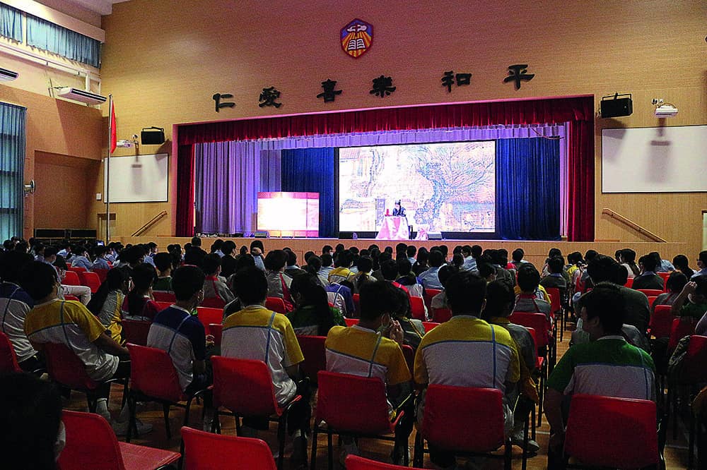 校園變身集古村市集 互動學習中華文化