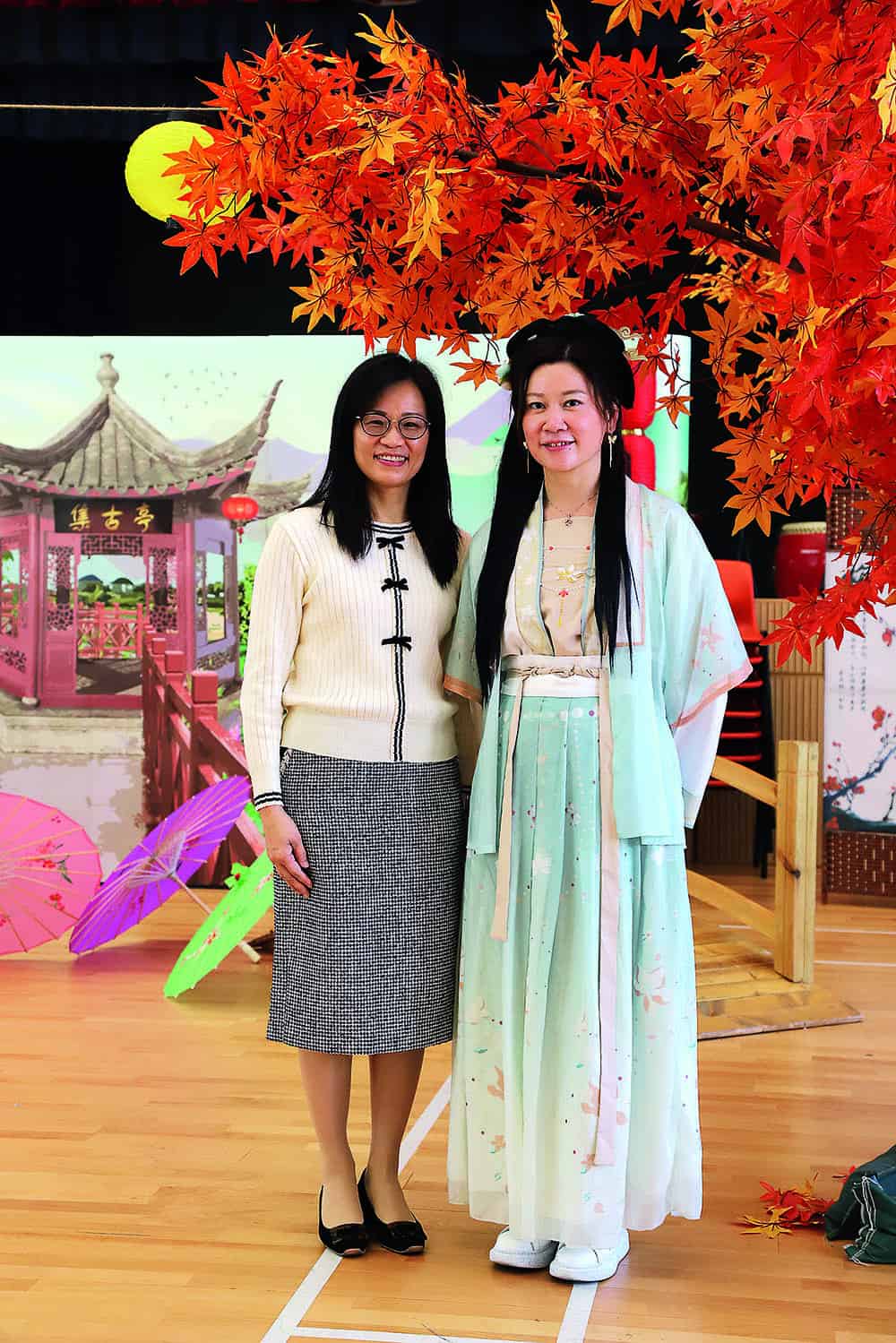 校園變身集古村市集 互動學習中華文化