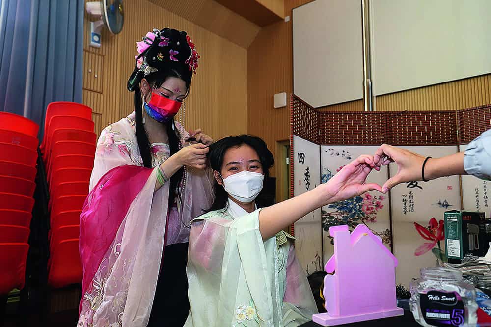 校園變身集古村市集 互動學習中華文化