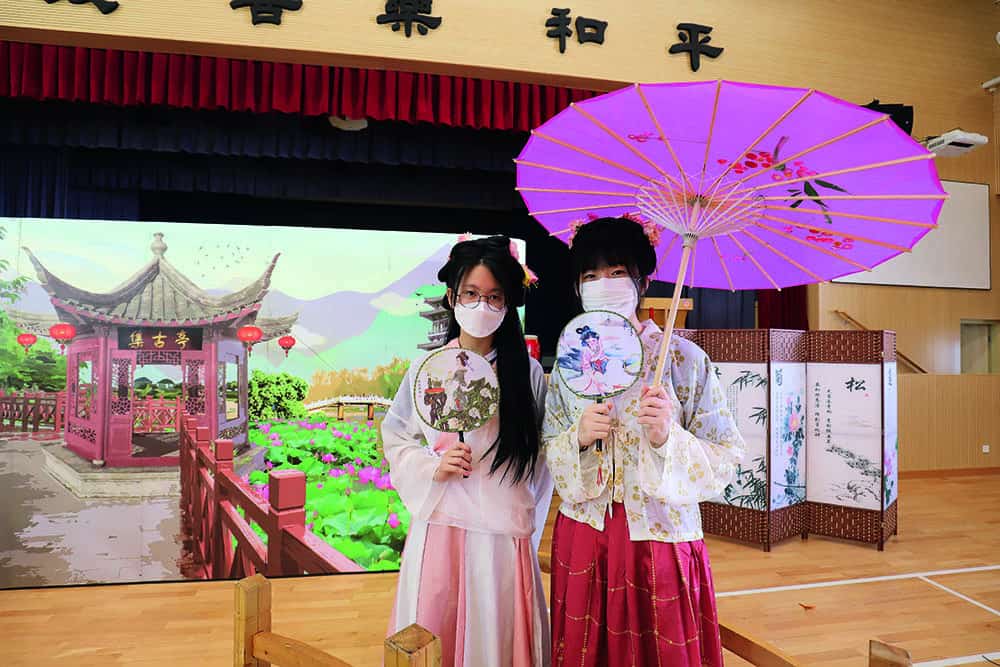 校園變身集古村市集 互動學習中華文化