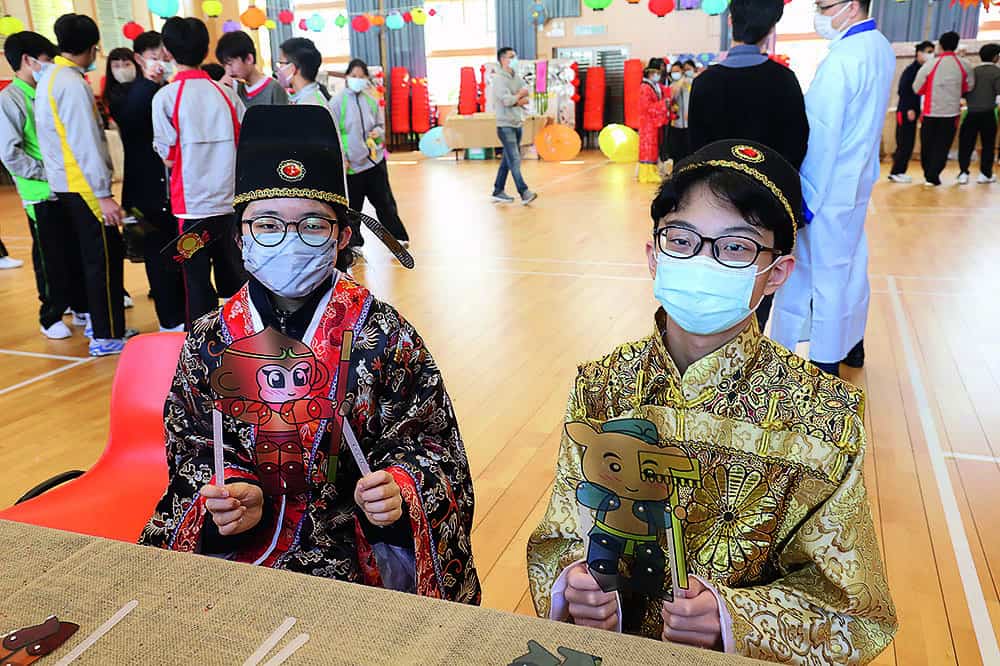 校園變身集古村市集 互動學習中華文化