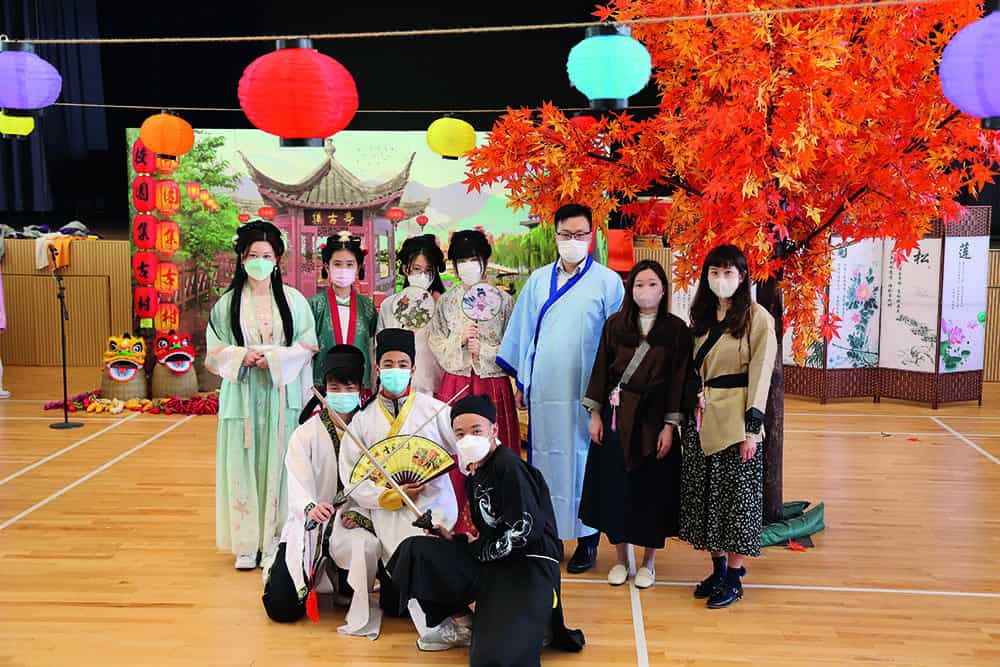 校園變身集古村市集 互動學習中華文化