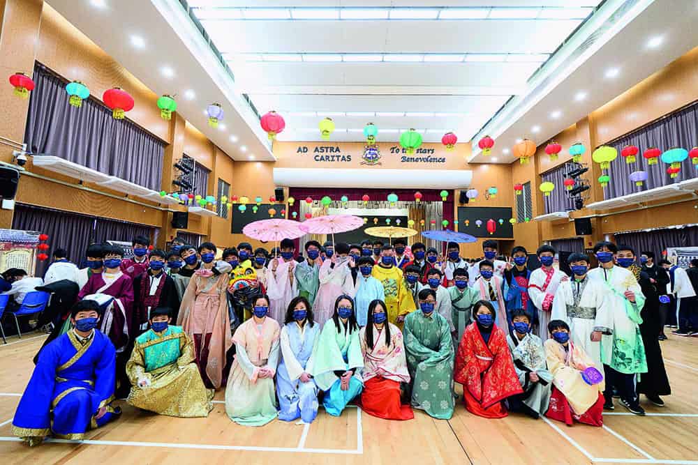校園變身集古村市集 互動學習中華文化