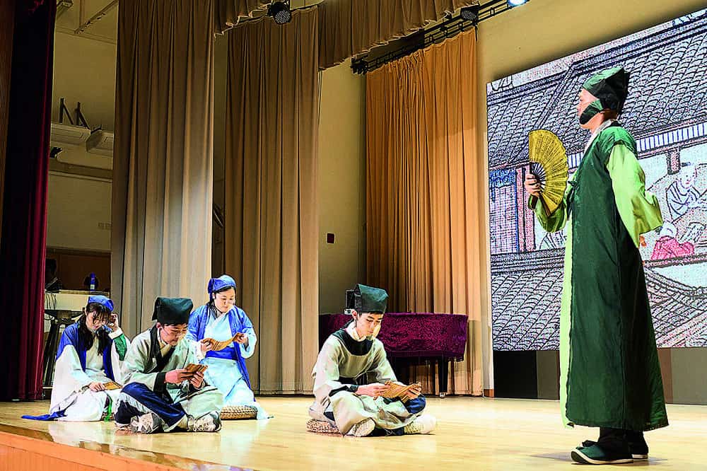 校園變身集古村市集 互動學習中華文化