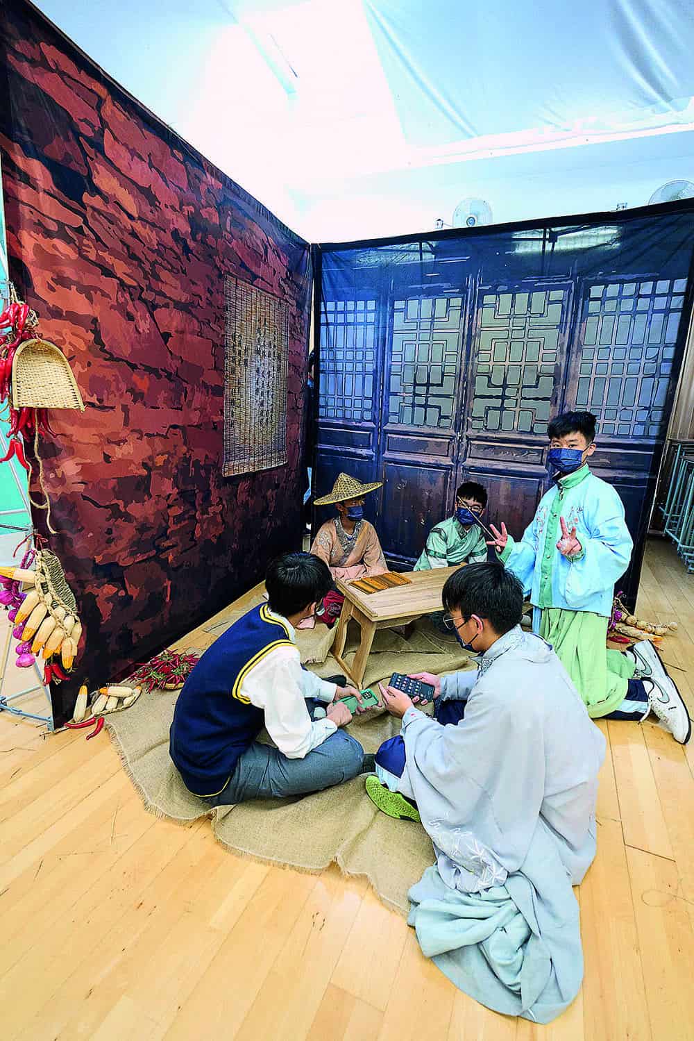 校園變身集古村市集 互動學習中華文化