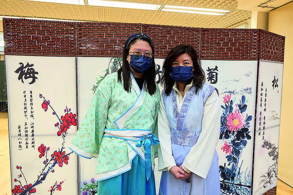 校園變身集古村市集 互動學習中華文化