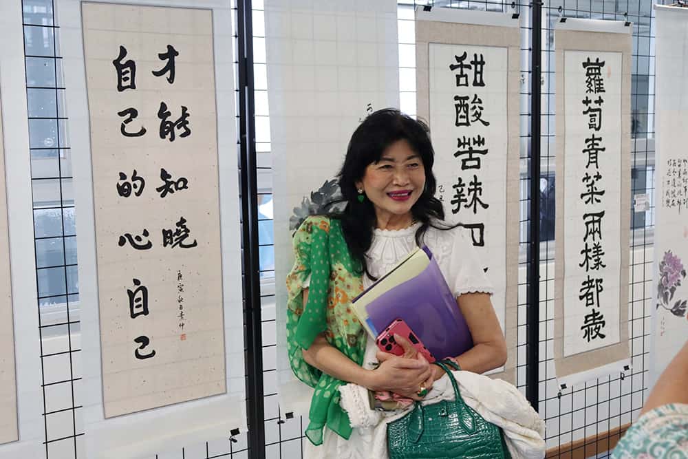 「游於藝 - 德馨心悅」趙素仲老師作品到校展