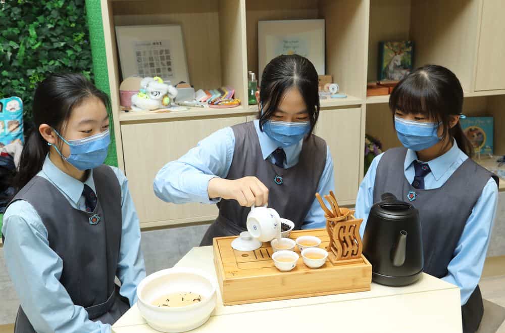 聖公會蔡功譜中學<br/>以正向推廣中華文化 培育學生有品有德