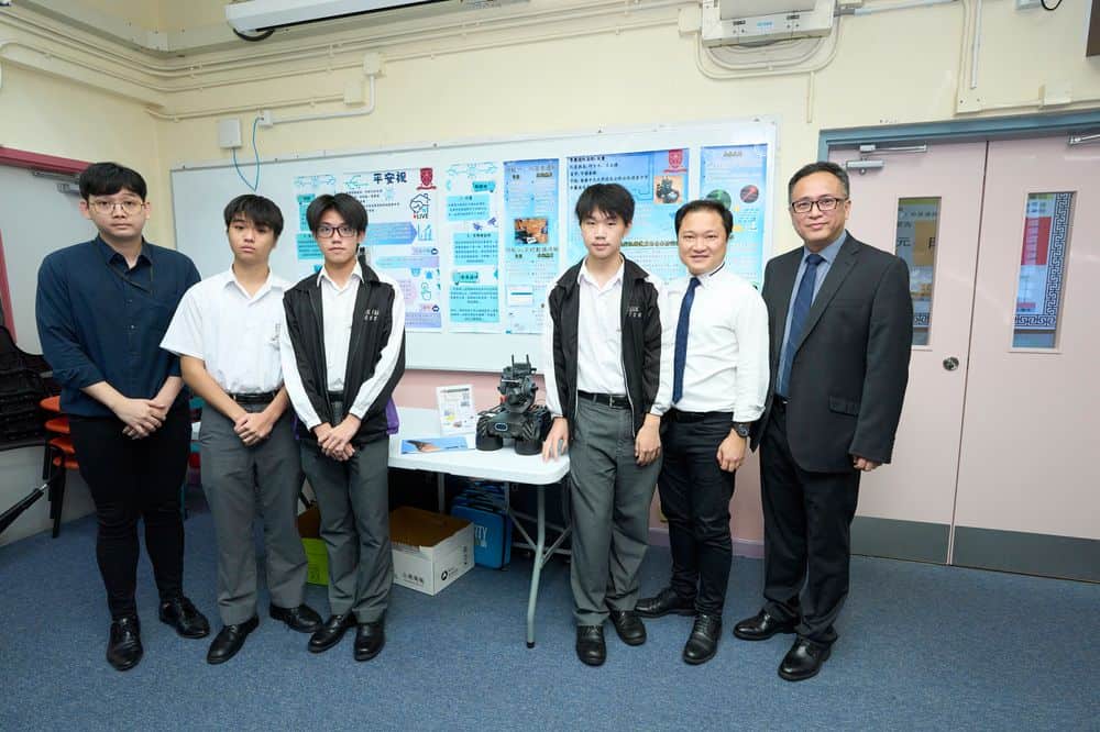 香港中文大學校友會聯會張煊昌中學<br/>推三層架構STEAM教學 助學生踏上國際舞台