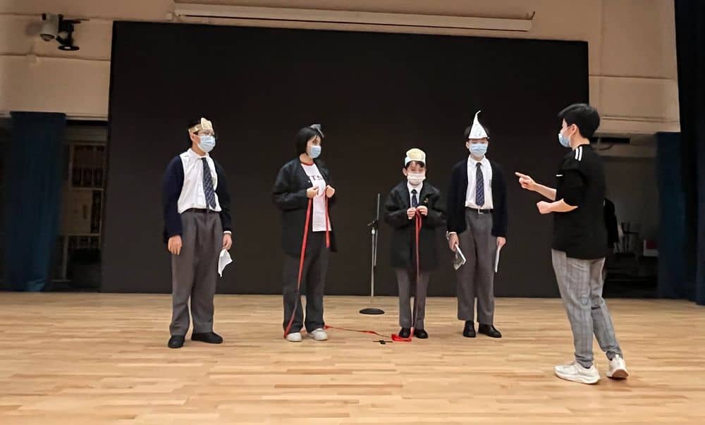 香港神託會培敦中學<br/>戲劇×遊戲×跨學科學習 學習英語趣味盎然 香港神託會培敦中學<br/>戲劇×遊戲×跨學科學習 學習英語趣味盎然