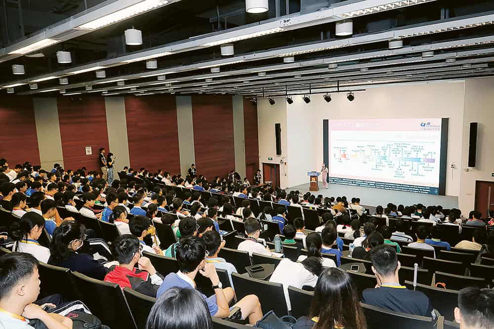 大灣區「智」為未來科技體驗營圓滿舉行<br>兩地逾三百師生聚首深圳 共同探索人工智能 大灣區「智」為未來科技體驗營圓滿舉行<br>兩地逾三百師生聚首深圳 共同探索人工智能
