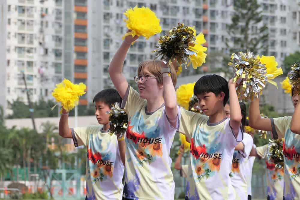 香港四邑商工總會陳南昌紀念中學<br>巴黎殘奧金牌得主何宛淇以經歷感染學生