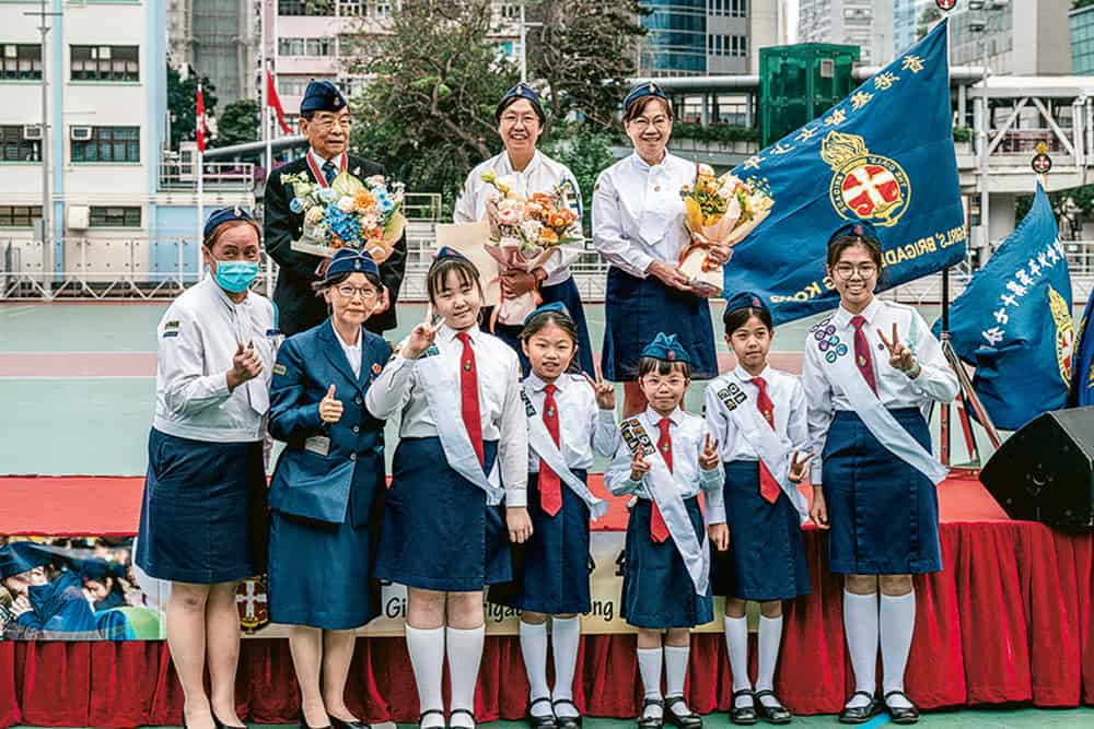 香港基督女少年軍2024年度周年大會操暨感恩崇拜