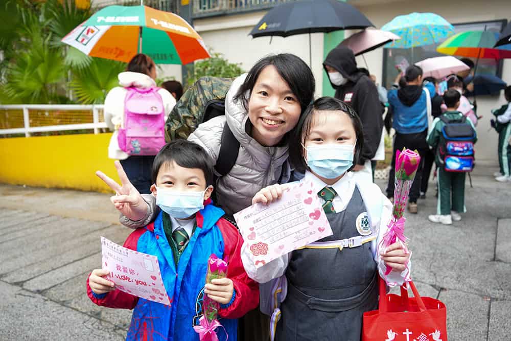 聖公會李兆強小學<br>劉強校長：情人節是向照顧者表達愛意的好時機