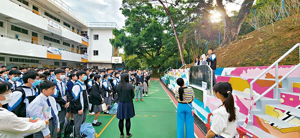 中華基督教會基新中學五十五周年 <br>「基新盃」校際電競單車挑戰賽 體現學校精神